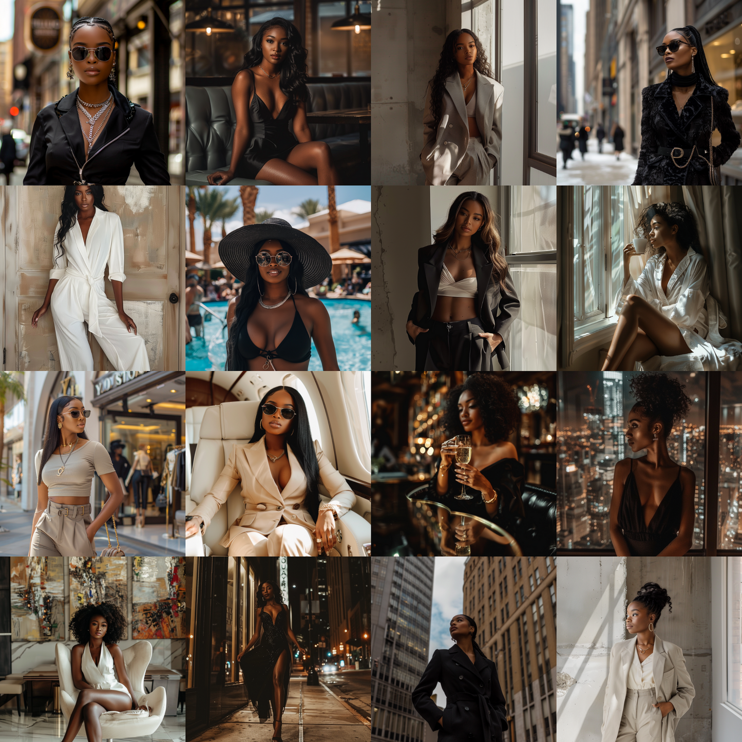 300 Melanin Luxe Stock Photos