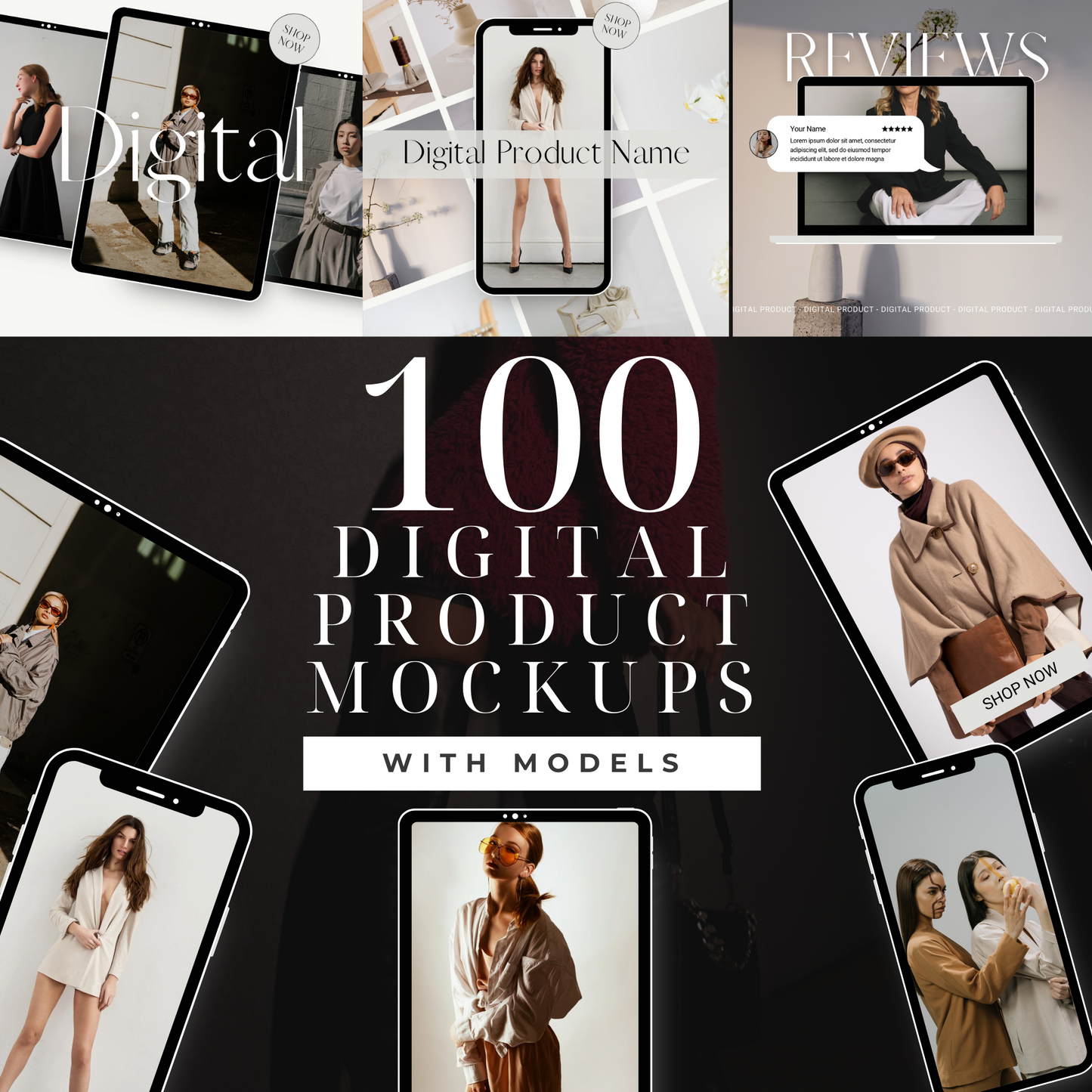 60 Blazer & Heels Boss Babe Faceless Videos PLUS 240 Luxury Digital Marketing Images
