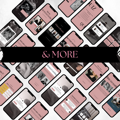 100 Aesthetic Faceless Reels & 500+ Instagram Templates