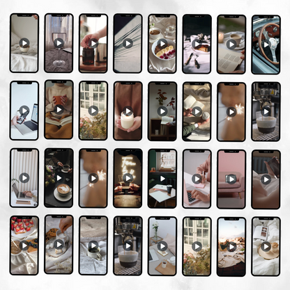 100 Aesthetic Faceless Reels & 500+ Instagram Templates
