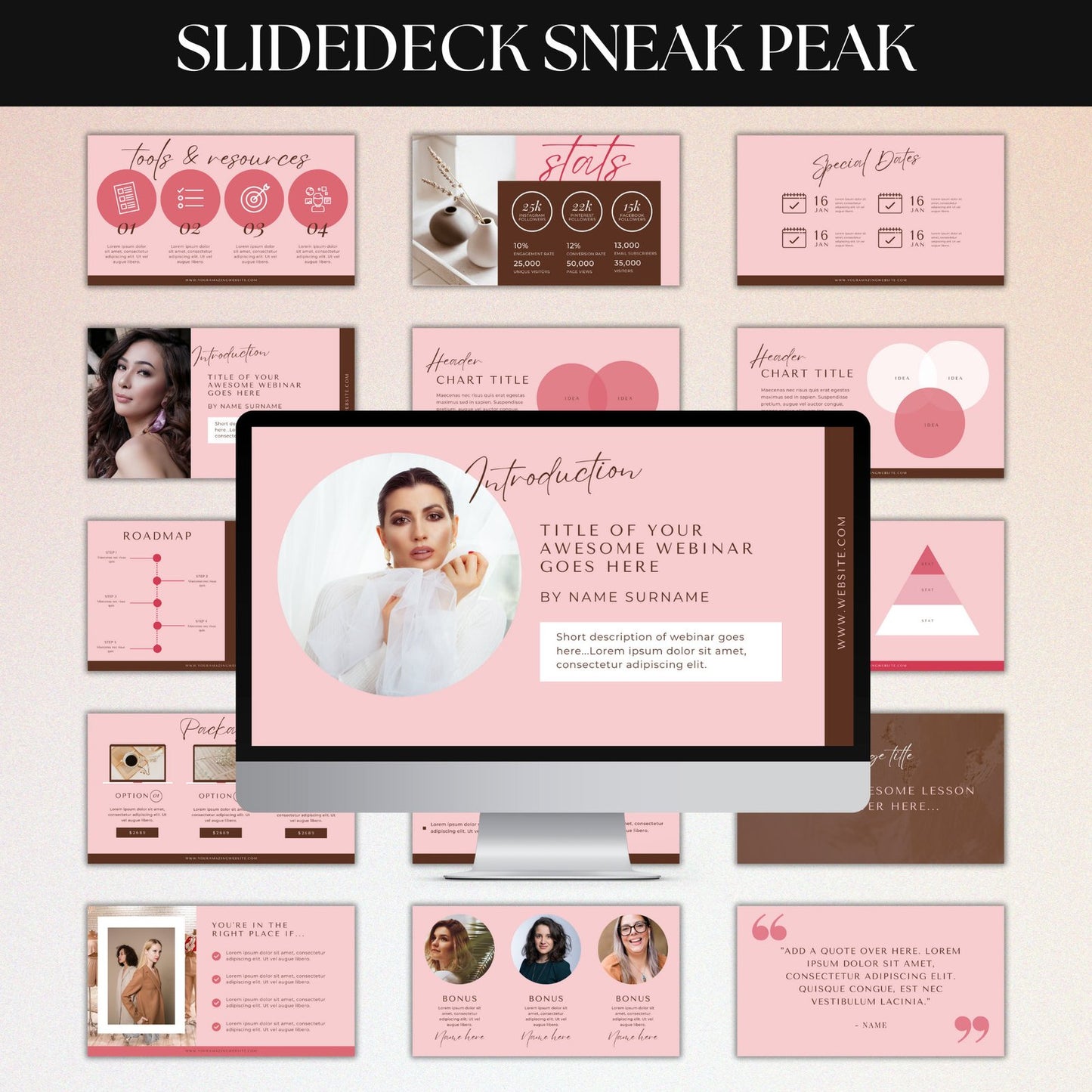 Course Creator Bundle (Pink Berry)