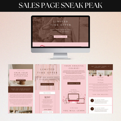 Course Creator Bundle (Pink Berry)