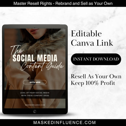 The Social Media Content Guide