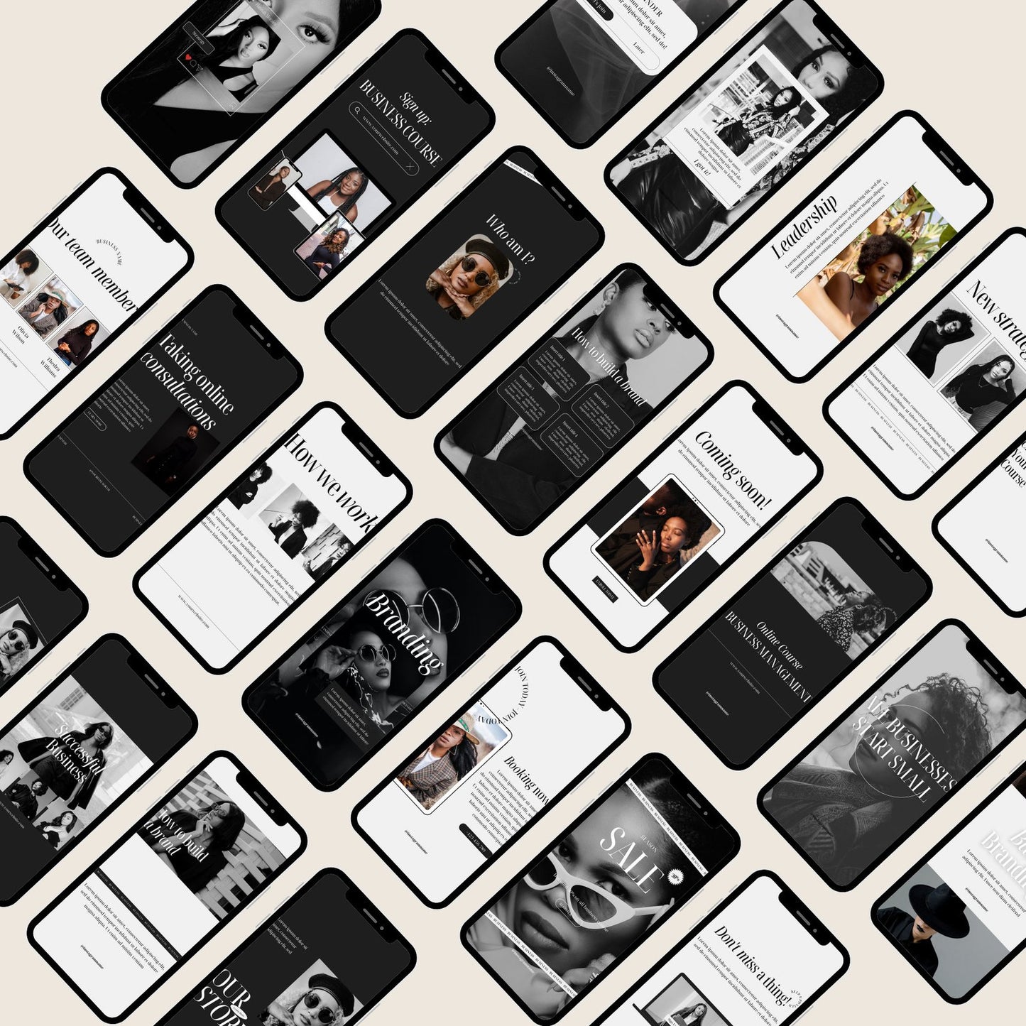 150 Black Girl Faceless Videos W/ 100 Aesthetic Templates