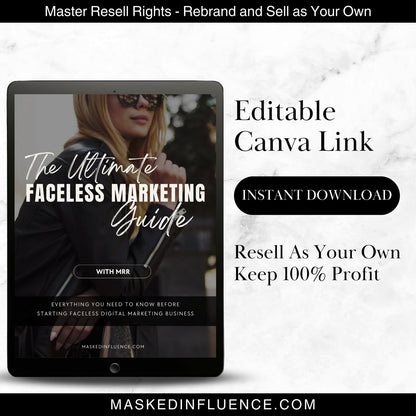 The Ultimate Faceless Marketing Guide